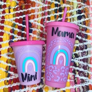 16oz Color Changing Cold Cup “Mama & Mini” set